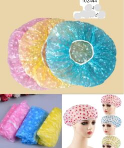 shower hair cap pack of 12