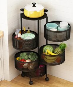 Kitchen Trolly Round 5 Layer