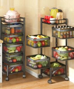 Kitchen Trolly Square 5 Layer
