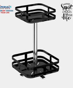 Kitchen Rack 2 Layer Rotatable Round / Square
