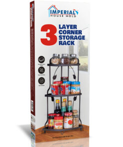 3 Layer Corner Rack Bronze