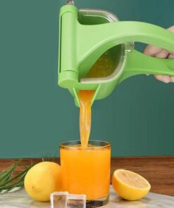 Plastic fruit press