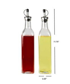 2 pcs 500 ml oil bottle