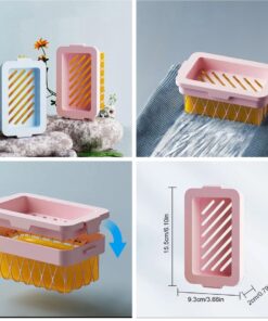 Elastic 2 in 1Mesh Soap Dish