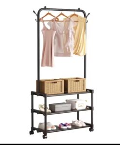 Cloth rack iron material