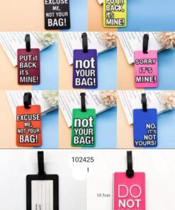 Travel luggage tag