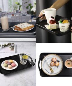 Plastic Serving Tray ( Black)