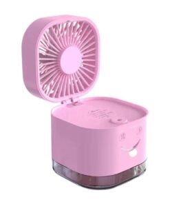 Rechargeable Fan With Humidifier