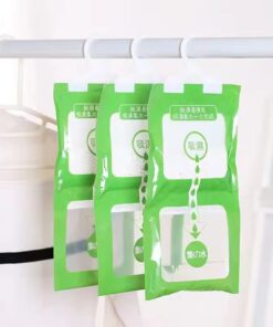 Moisture Absorbers Bags Dehumidification Desiccant Hanging Closet Dehumidifier Bags Moisture-Absorbing Wardrobe Anti Damp Mildew