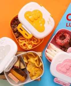 Plastic Cute Nice Day Lunch Box