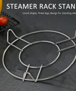 Stainless Steel Round Steamer Steam Rack Kitchen