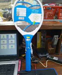 Mosquito racket with torch