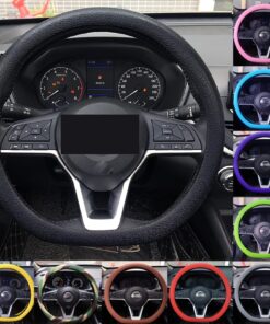 Cool Non-Slip Silicone Steering Wheel Protector, Car Steering Wheel Protective Cover, Silicone Material Car Steering Wheel Cover, Non-Slip Elastic Stretch Breathable