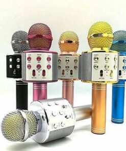 Wireless Mic with Speaker – Bluetooth Karaoke Radio Microphone – WS-