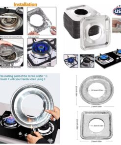 Aluminium foil stove paper SK