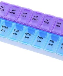 14 Days Portable Pill Box Case