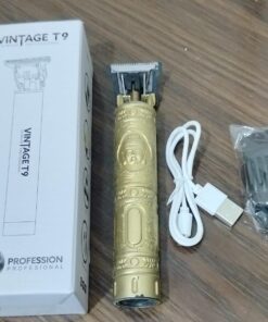 Vintage T9 Electric Hair Cutting Machine Hair Clipper Professional Men Shaver Rechargeable  Trimmer For Men  (Plastic Body)