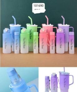3pcs Bottle set plastic