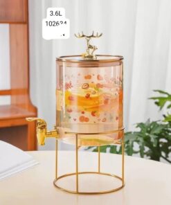 Water dispenser glass merterial 3.5litre