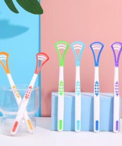 Tongue Scraper Double Head Tongue Cleaner Reduce Bad Breath