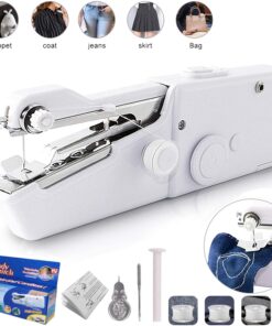 Mini Portable Rechargeable Stapler Style Handy Stitch Quick Sewing Machine