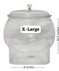 Plastic Square Bottom Airtight Container X-Large