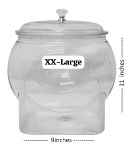 Plastic Square Bottom Airtight Container XX-Large
