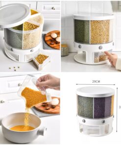 Rice Dispenser 10 KG Round