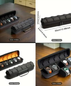 5slot watch organizer soft form