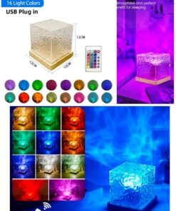 Protector light with remote USB powered 16 color night light