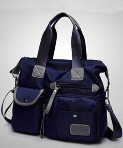 Women's Multi-pockets Travel Zipper Multi-function Large Capacity Handbags