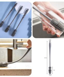Silicone Glass & Bottle Cleaning Brush