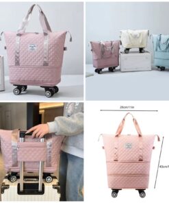 Expandable Travel Bag with Wheels