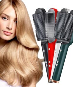909 Electric Heating Comb  Negative Ion 5-Speed Temperature Portable  Straightening Brush