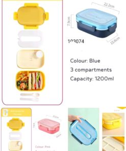 Plastic lunch box