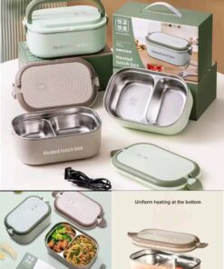 Stainless Steel Electric Lunch  Temperature Heating Lunch Box