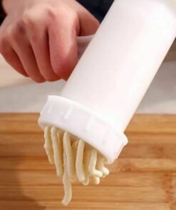 Manual Noodle Maker Press Pasta Maker Machine Crank Cutter Cookware With 5 Pressing Molds Making Spaghetti Kitchen
