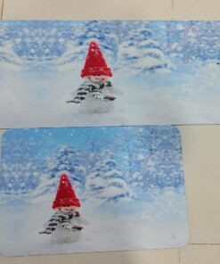 Set of 2 Kitchen Floor Mat, Non-slip Kitchen Carpet, Kitchen Mat