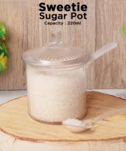 Transparent Sweetie Sugar Pot