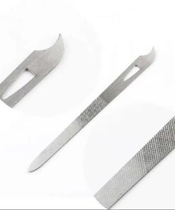 Stainless Steel Nail Buffer File pack of 1 filer Strong Metal Lime stainless steel filer
