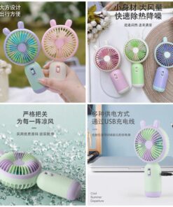 Hand Fan Flower Shape