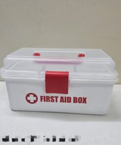 First Aid Kit Box Compact & Organized