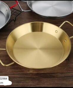 Stainless steel golden 22cm