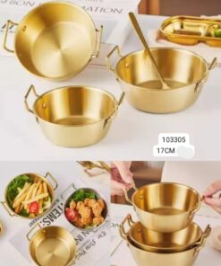 Deep bowl stainless steel 17cm