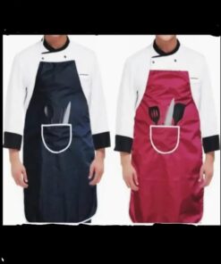 Parachute Plastic Aprons Waterproof Kitchen And Salon Accessory
