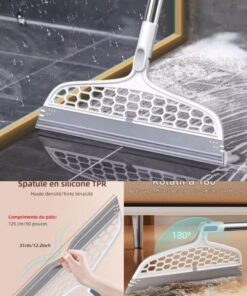 Floor cleaning wiper