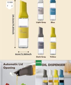 Oil bottle 500ml glass merterial