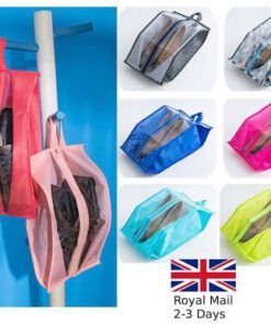 New Shoe Pouch Center Zip