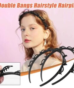 Hair Twister Headband with 8 Small Clips