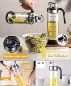 Oil bottle 500ml glass